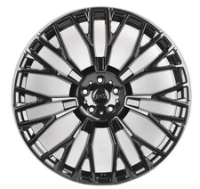 4 Pcs 22 Wheels Staggered 5x112 Gloss Black Bmw 5 Series 6 Series X5 X6 Rims