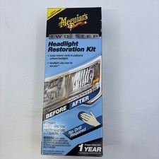 Meguiars Professional Two Step Headlight Restoration Kit For All Vehicles New Meguiars Professional Two Step Headlight Restoration Kit For All Vehicles New