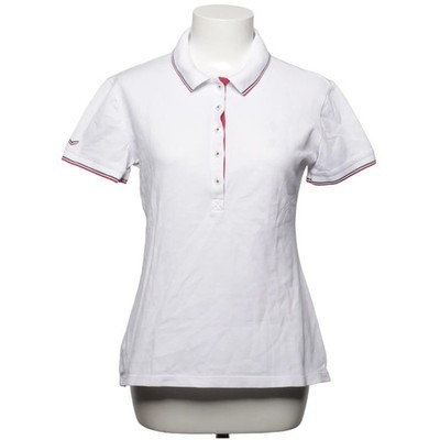 Trigema, Poloshirt, Größe: M, Deluxe, Weiß, Baumwolle/Elasthan, Einfarbig #bi2