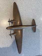 Vintage Messing Tisch Modellflugzeug - Dougla...