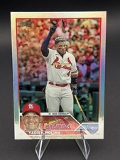 2023 Topps Series 1 - Yadier Molina #4 Rainbow Foil