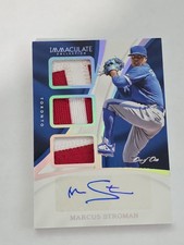 2017 Immaculate Collection #TMA-MS Marcus Stroman Immaculate Autographs 1/1