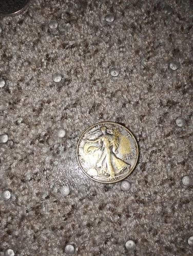 USA Dollar Walking Liberty 1939-S-VF Year 1939 Silver Half Dollar