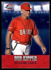 2022 Bob Kipper Choice Minor League Rookie Card Greenville Drive. rookie card picture