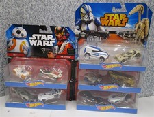 HOT WHEELS Star Wars Lot of 5 DJM02 DJM01 CGX07 DTB00 CKL33 NEW 