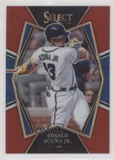 2022 Panini Select Premier Level Red Prizm 144/199 Ronald Acuna Jr #167 1cx3