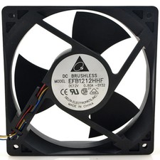 1pcs Delta EFB1212HF 12V 0.80A 12025 12CM 4-wire cooling fan