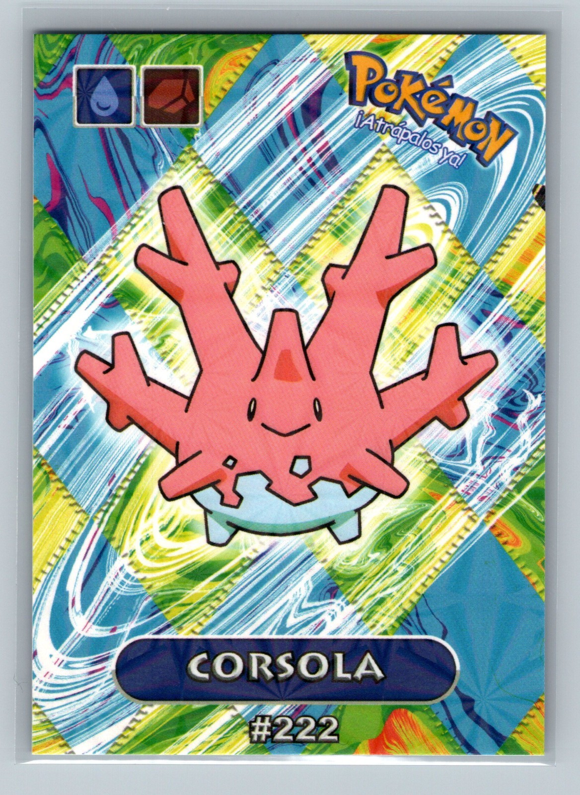 Pokemon Card - Corsola #222 - Holo