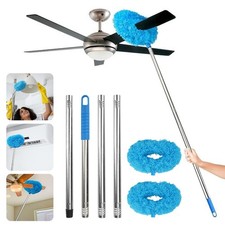 Ceiling Fan Blade Cleaner Duster Brush Washable for Cleaning Wall Door Window UK