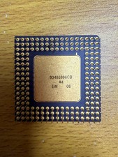Intel i486DX-33 CPU A80486DX-33 SX810 Vintage