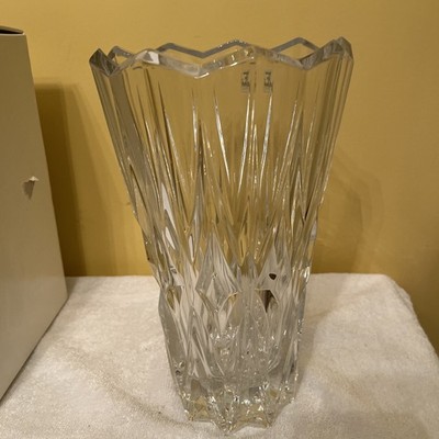 JG Durand Cristal 11in. Cathedral Vase 24% Lead Crystal Made in