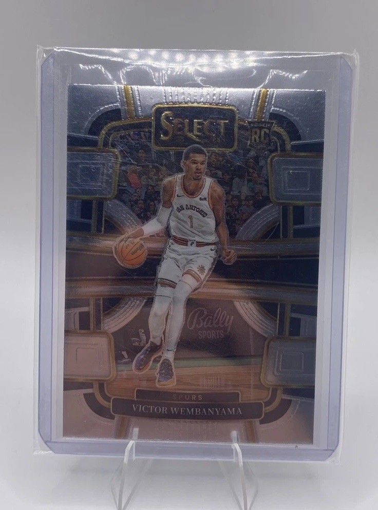 2023-24 Panini Select - Concourse Victor Wembanyama #87 (RC). Hobby Base