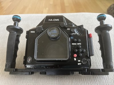 Nauticam NA-EM5 Housing With Frame & Strobe Hardware Inc zoom gear and clamps