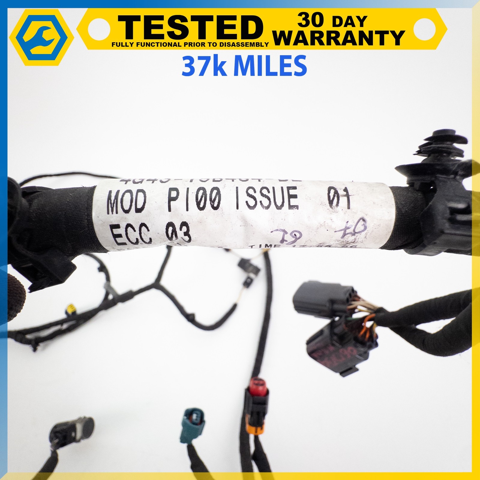 05-12 ASTON MARTIN DB9 VANTAGE REAR BUMPER PARKING SENSOR WIRE HARNESS PDC OEM
