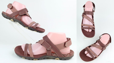 Merrell Women s Sandspur Rose Convertible Sandal Marron Sz 9