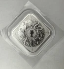 2025 The Queen's Beast Completer 1oz Square Silver Bar ‼️THE ROYAL MINT‼️