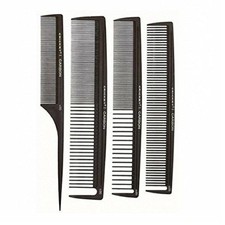 Professional Hair Stylist Carbon Comb Set   Anti-Static, Heat-Resistant Carbo...