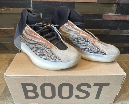 Yeezy Quantum Flash Orange Size 9 2021 Adidas Shoes Mens GW5314 FAST SHIPPING