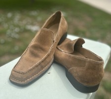 Hush Puppies Men  s Slip On Loafers In Path Root Beer Color, Size 9.5