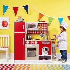 KidKraft Super Chef Kitchen Wooden Playset Pretend Play Toy for Children Ages 3+