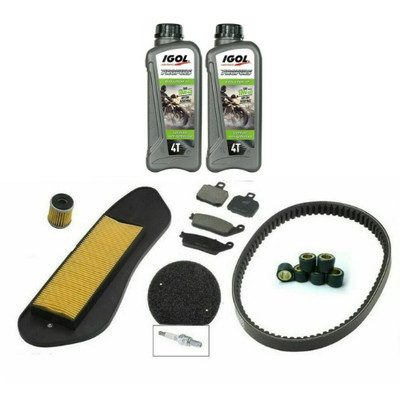 Revision Entleerung Riemen Bremse Ölfilter Luft Yamaha Xmax 125 2010 bis 2015