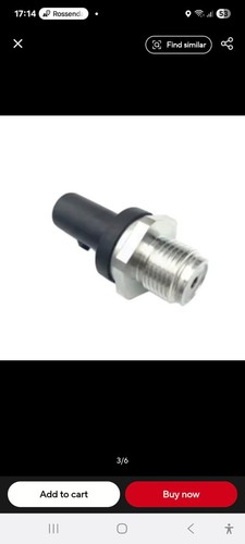 Fuel Pressure Sensor 0281006447 Bosch 13538577623 CRRPS4202200AK Quality New - Picture 3 of 5