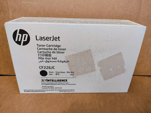 Genuine HP CF226JC Black LaserJet Toner Cartridge LaserPro OEM Free Shipping!