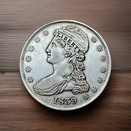 1839-P Capped Bust Half Dollar — photo from the most recent tracked eBay sale