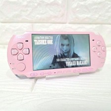 Sony PSP 3000 Console Blossom Pink USED Japan Free Shipping Very Good Condition