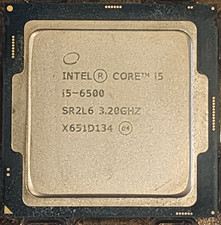 Lot of 64 Intel Core i5-6500 Processor 3.2GHz, 4 Core, LGA1151 Socket - SR2L6