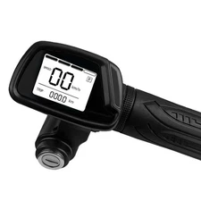 48V Throttle Grip With LED Mileage Speed Display For Electric Scooters
