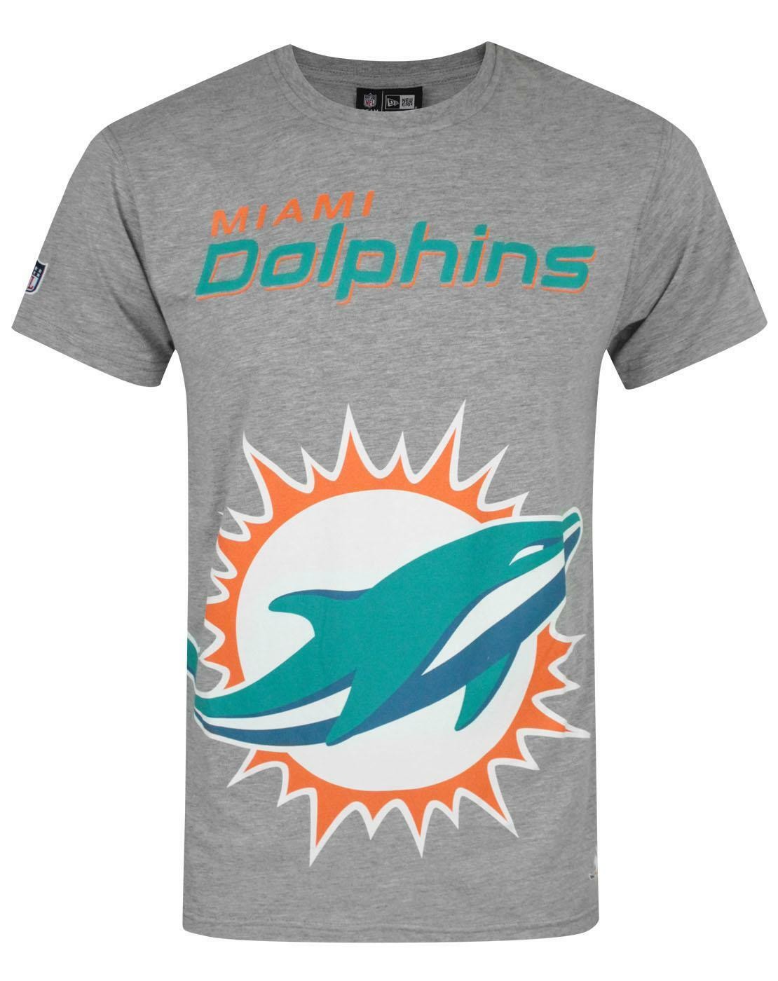 Kurzrmeliges New Era Grau Miami Dolphins Mnner 6490₽