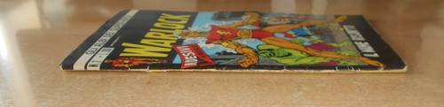 ED. CORNO SERIE GLI ALBI DEI SUPER-EROI N° 2 WARLOCK N° 1 CON ADESIVI 1973 ORIG. - Foto 8 di 8