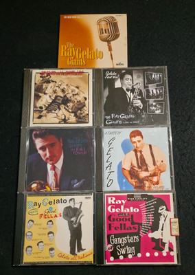 RAY GELATO - Lot 7 CD - Gangster Swing, Eis Espresso, Live in Italy.......
