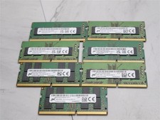 Lot of 7 Micron 16GB DDR4-3200 PC4-3200AA Laptop SODIMM RAM 112GB TESTED