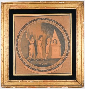 'SACRED TO THE MEMORY OF THE ILLUSTRIOUS G. WASHINGTON' PRINT (71457-53)