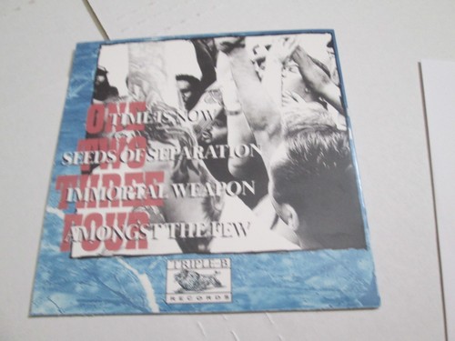 ECOSTRIKE TIME 2018 Vinyl NM 7" PS + 45 Limited Edition Reissue Ultra Clear - Picture 2 of 5