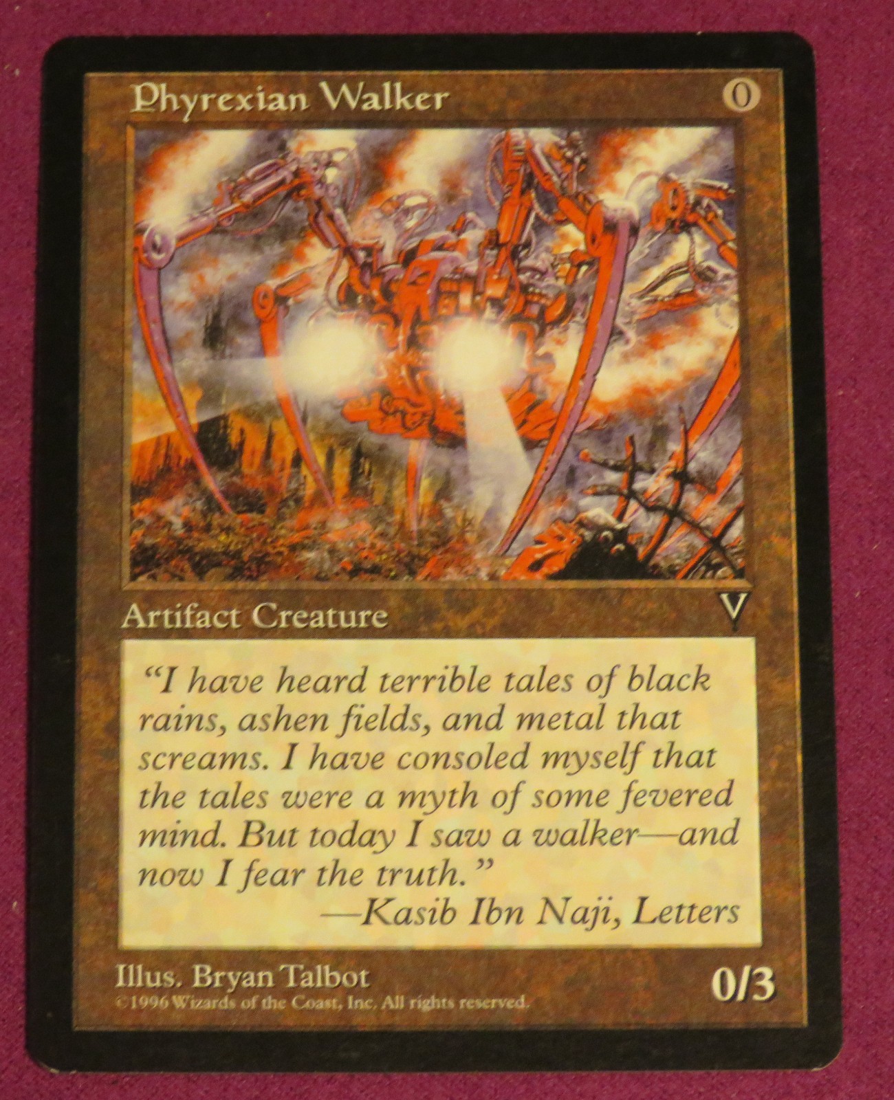 Phyrexian Walker Visions Regular