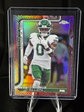2025 Topps Chrome Braelon Allen Football Leather Parallel