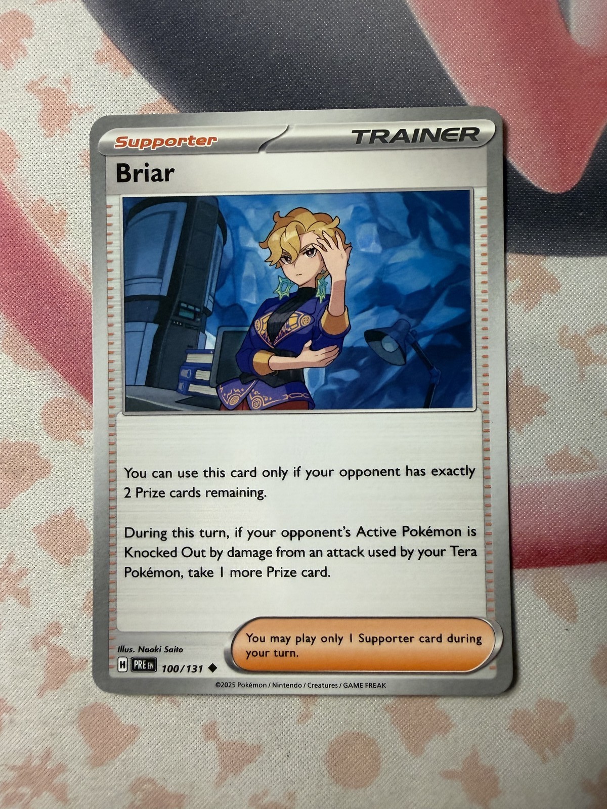 Briar Uncommon SV: Prismatic Evolutions 100/131 NM English