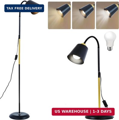 AoMck Short Floor Lamp, Reading Lamps Floor Standing with Adjustable Bendable, 2