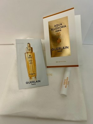 Guerlain Aqua Allegoria Forte Oud Yuzu Eau de Parfum 1ml Perfume Gift Set