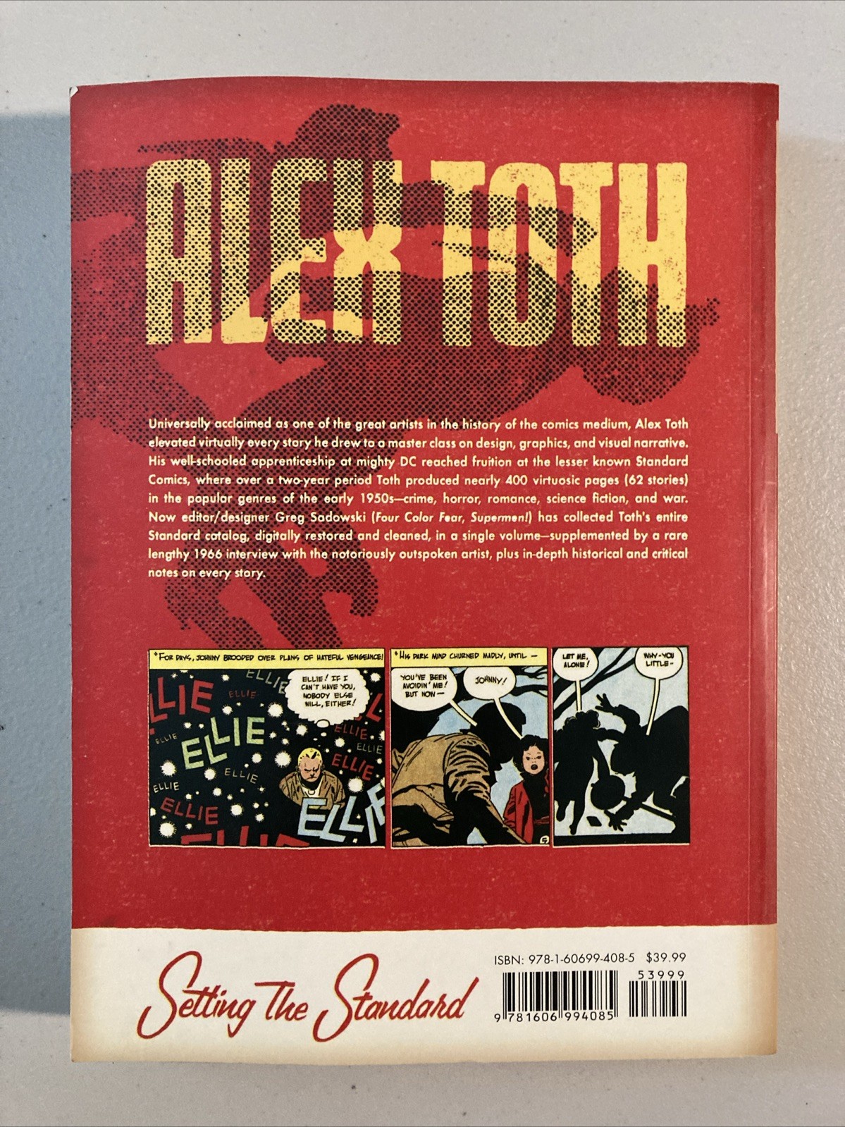 Setting the Standard Comics by Alex Toth 1952-1954 Paperback 2011 Fantagraphics