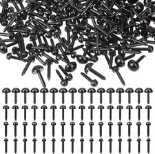 Small Safety Eyes for Crocheting, 500PCS Plastic Doll Mini Stuffed...
