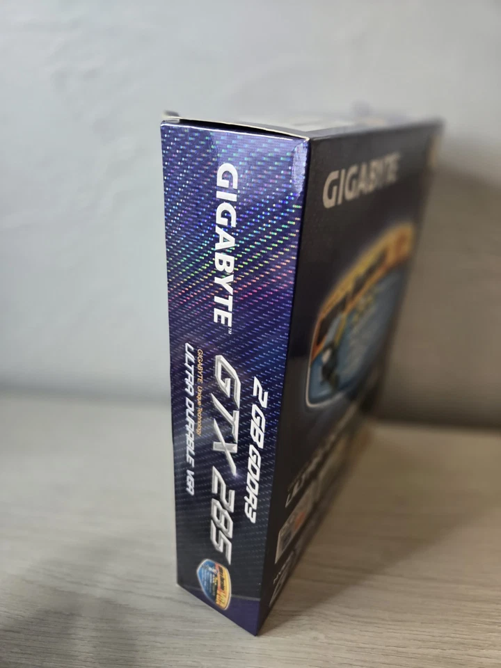 NEW Vintage Gigabyte GTX 285 Graphics Card 2oz Copper PCB Nvidia GeForce - Image 2 of 4