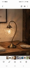 table lamp.   Antique brass
