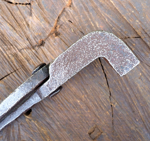 SWEET 24" PICKUP "90 DEGREE" FORGING BLADESMITH KNIFE TONGS BLACKSMITH ANVIL