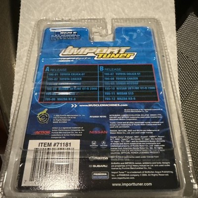 2005 1/64 Muscle Machines Import Tuner Toyota Chaser. Item Is Mint