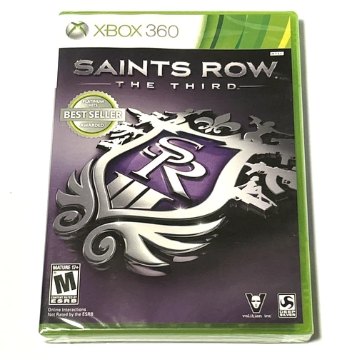 Saints Row - The Third (Microsoft Xbox 360, 2011) **BRAND NEW** sealed