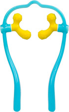 Shiatsu Neck Massager - Adjustable Knobs for Four-Point Gentle Shiatsu or Two-Po